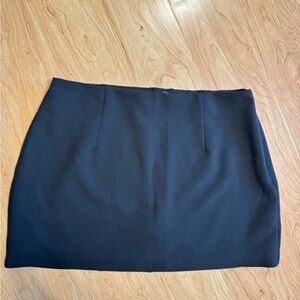 Abercrombie & Fitch Black Mini Skort
